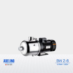 Bơm công nghiệp trục ngang Adelino BW2-6 0.75kW 220V