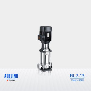 Bơm công nghiệp trục đứng Adelino BL2-13 công suất 1.5kW 380V