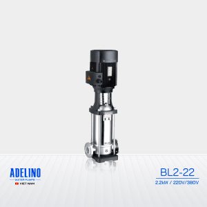 Bơm công nghiệp trục đứng Adelino BL2-22 công suất 2.2kW