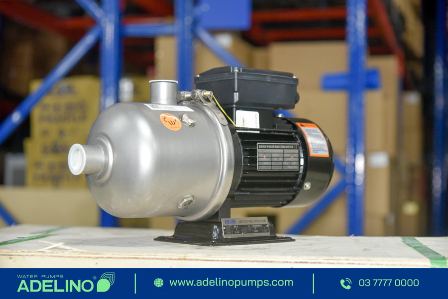 Bơm Adelino được thiết kế với đa dạng công suất dễ dàng đáp ứng tới các nhu cầu trong công nghiệp