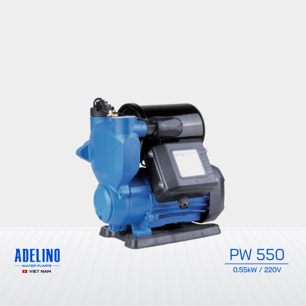 Bơm tăng áp biến tần Adelino PW 550 