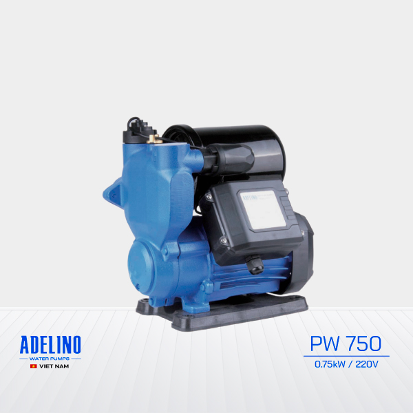 Bơm tăng áp biến tần Adelino PW 750 