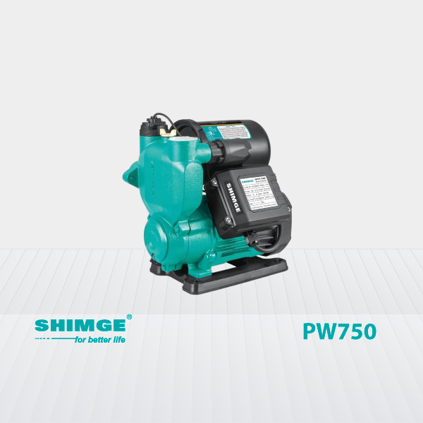 Bơm tăng áp Shimge PW750 0.75kW 220V