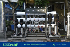 Bơm nước công nghiệp được ứng dụng vào trong hệ thống lọc nước công nghiệp Bơm nước công nghiệp được ứng dụng vào trong hệ thống lọc nước công nghiệp