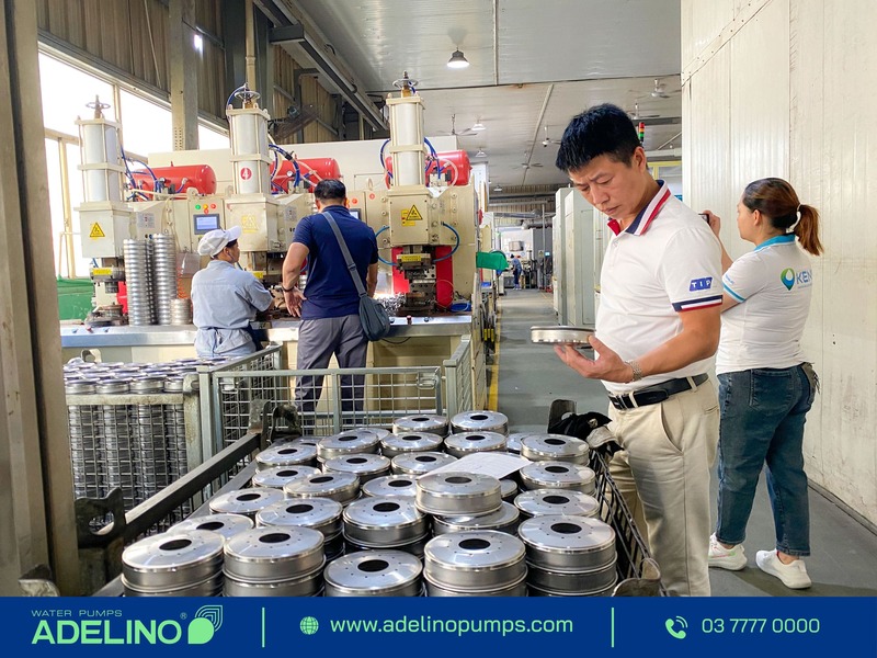 Cấu tạo của máy bơm nước công nghiệp giúp đảm bảo tính đồng nhất hiệu quả